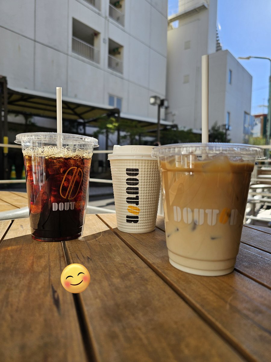 ドトールの飲み物をかっこ良く撮ってみたw
吉祥寺駅地下にて～