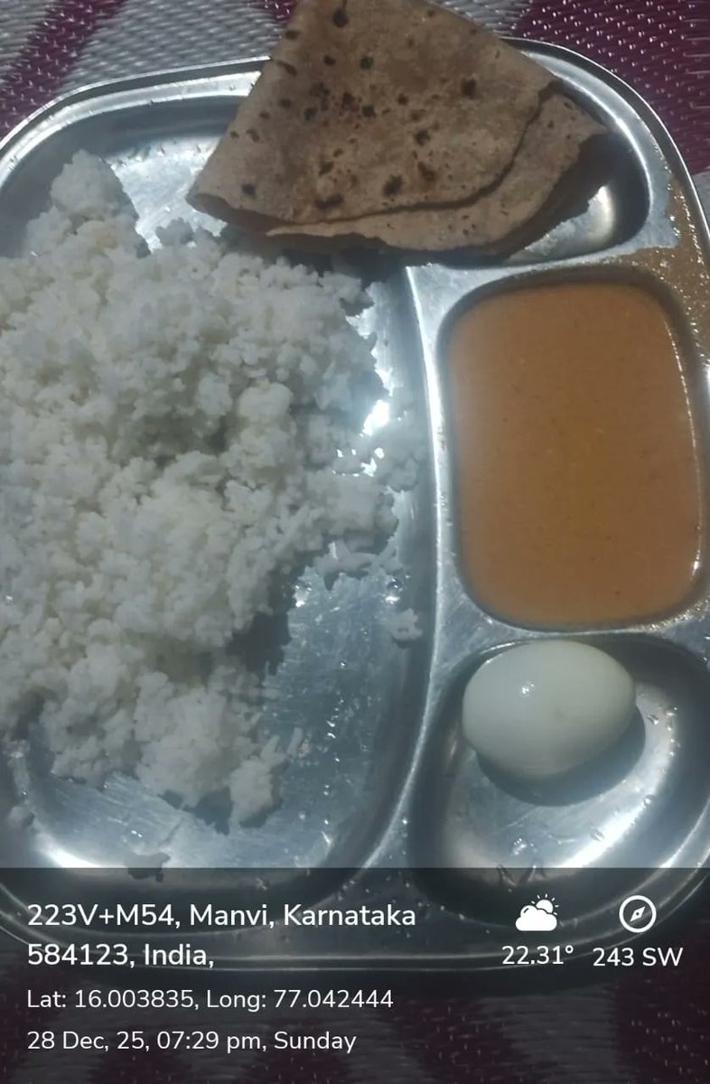 mdrsbc361's tweet photo. Dinner  #SocialAudit_SWDMeals #SocialWelfare_Karnataka https://t.co/cPxHK4KANx