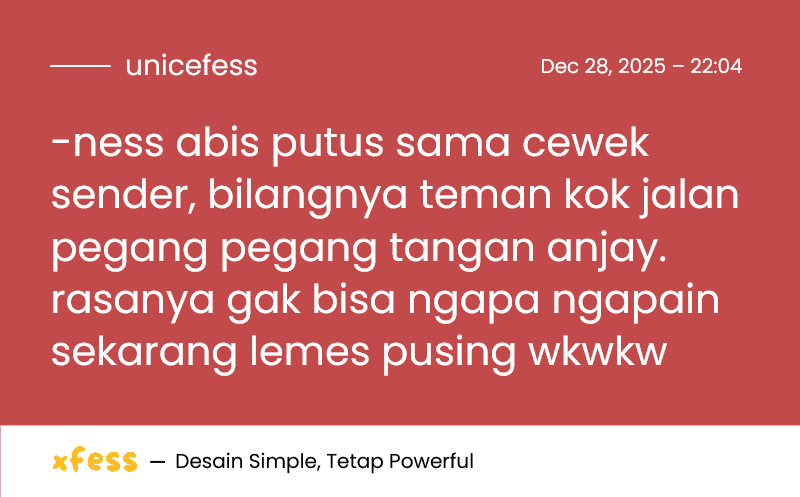 UNNES MENFESS🍌 tweet media