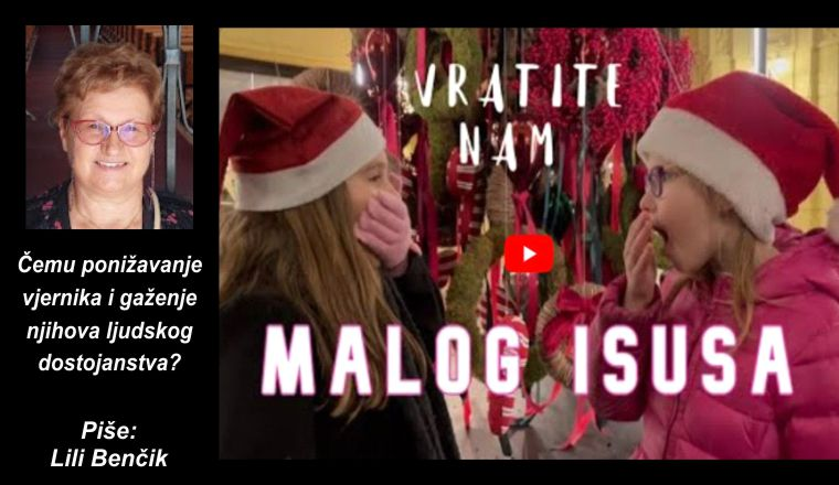 Vratite vjernike u katakombe da ne smetaju 'napredne' nevjernike!
28. prosinca, 2025. hrvatskiratnik.hr/vratite-vjerni…