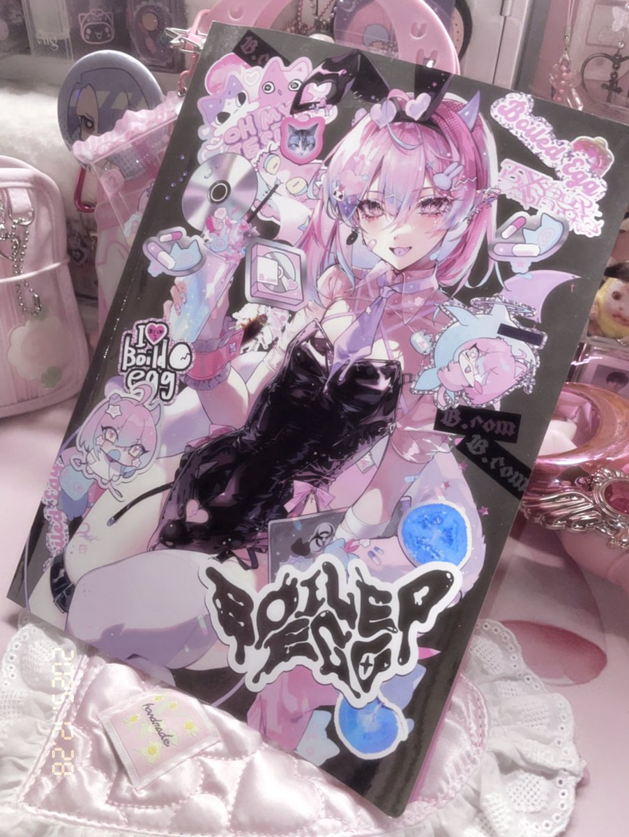 🎀 #C107 新刊🎀 𝗕𝗢𝗜𝗟𝗘𝗗 𝗘𝗚𝗚🥚 B5/36p/フルカラー OCの