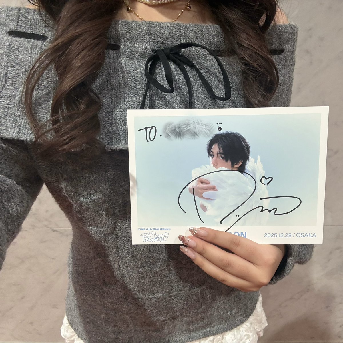 20251228 大阪 TWS オフイベ サイン会 ドフン 도훈 오사카 レポはATL