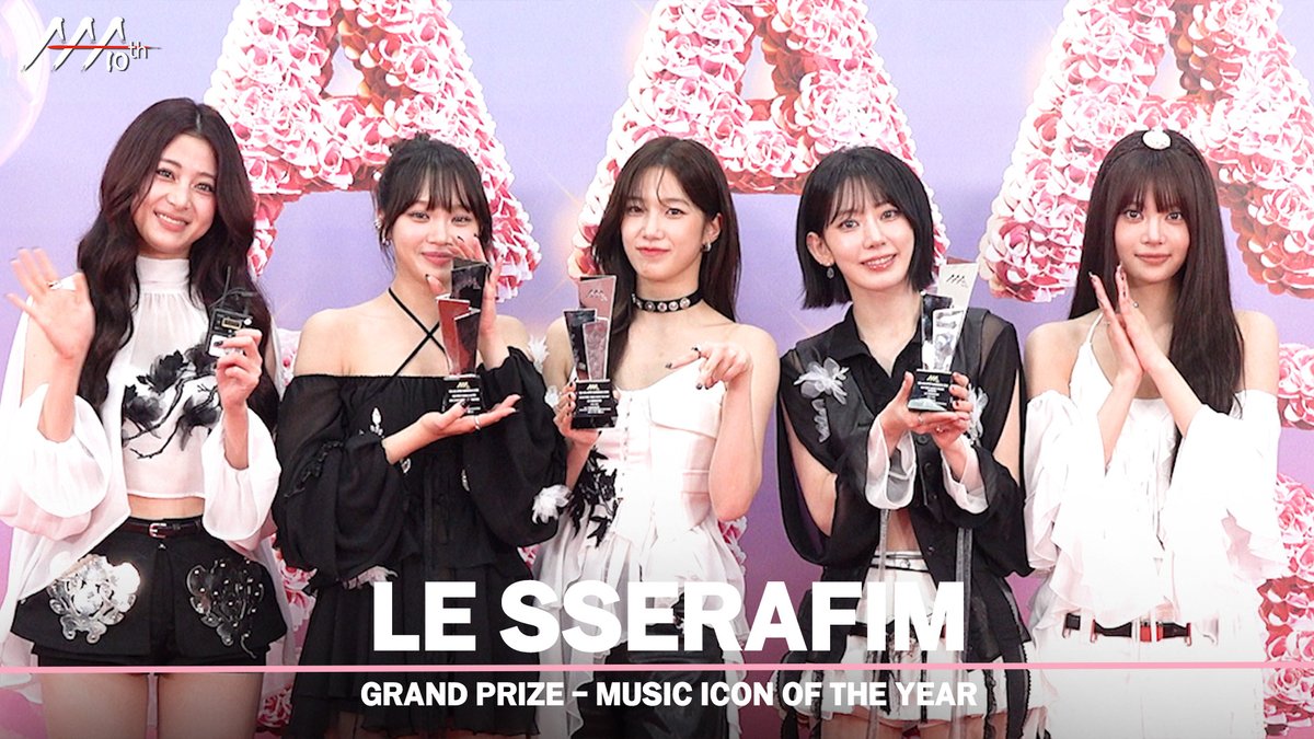 [#aaa2025] LE SSERAFIM(르세라핌) - 4K Award acceptance speech

youtu.be/MCacyXwVLHE