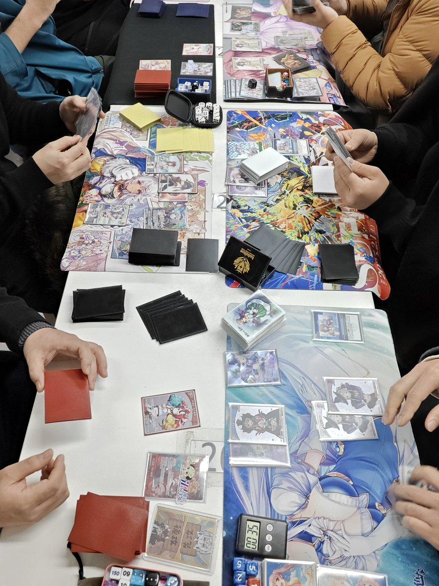 ホロカ #ホロライブOCG 本日開催 『ショップ大会』 全対戦終了いたし