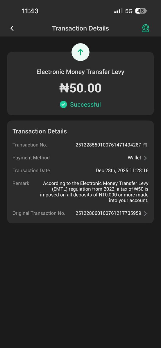 oxbowunleash's tweet photo. I’m being charged a levy for transferring my own money from my bank to my OPay wallet, same BVN &amp; NIN, not even an external transfer. We need answers.
CBN Stop charging Nigerians for moving money between their own accounts. This isn’t fair.
#StopExcessCharges #AccountabilityNow https://t.co/cclNHkmdWx