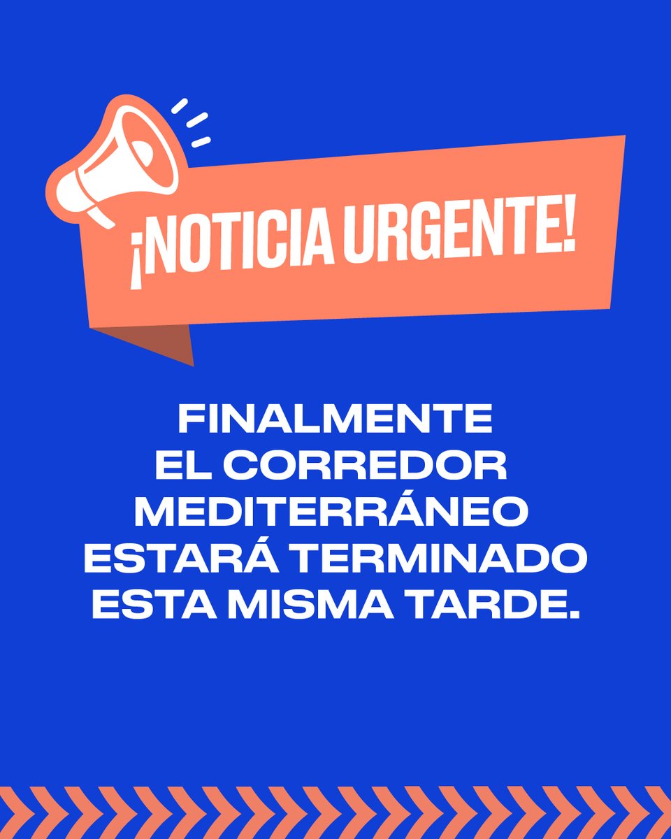 Corredor Mediterráneo #QuieroCorredor tweet media