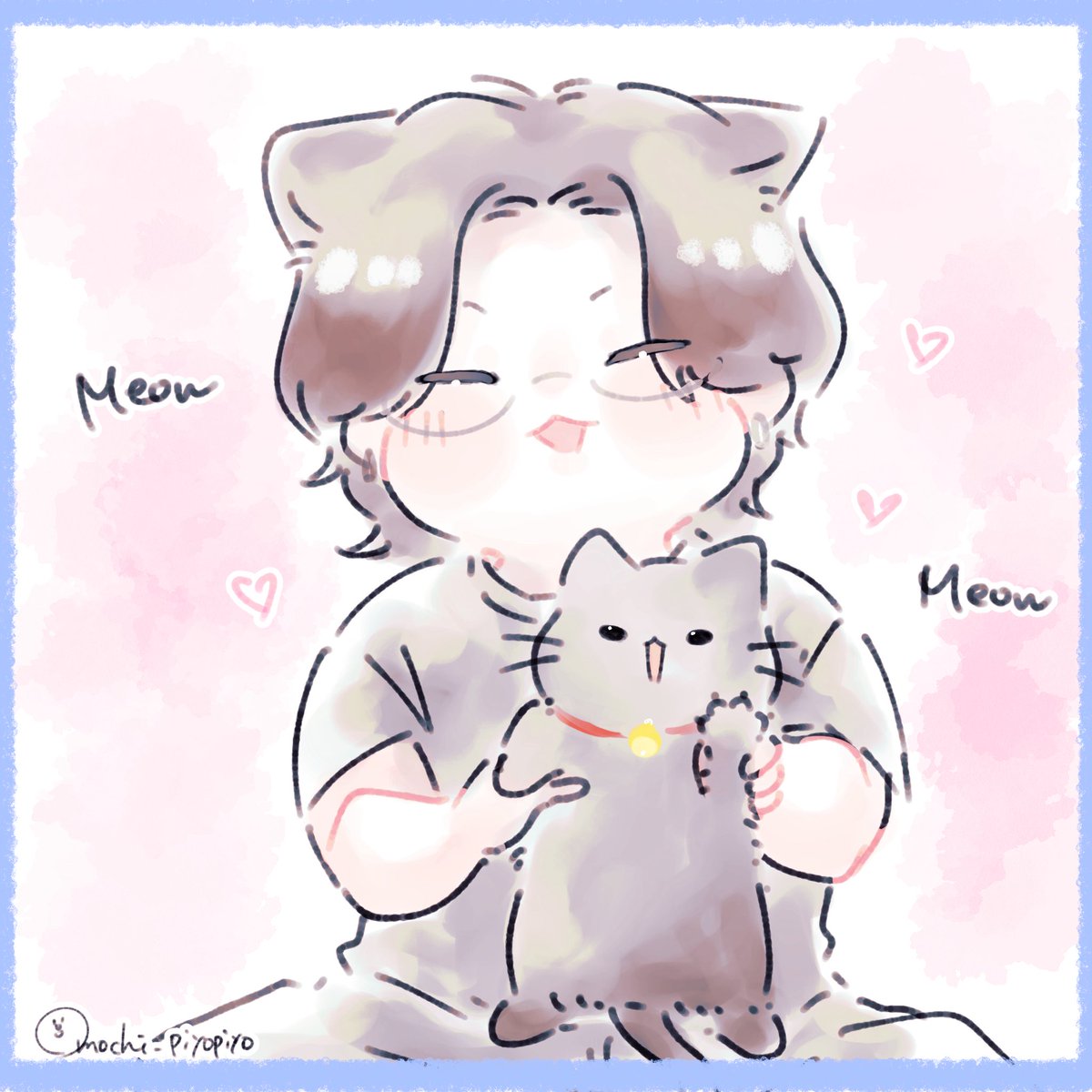 omochi_piyopiyo's tweet image. 251228 weverse live🐱
🐈‍⬛🐾💕