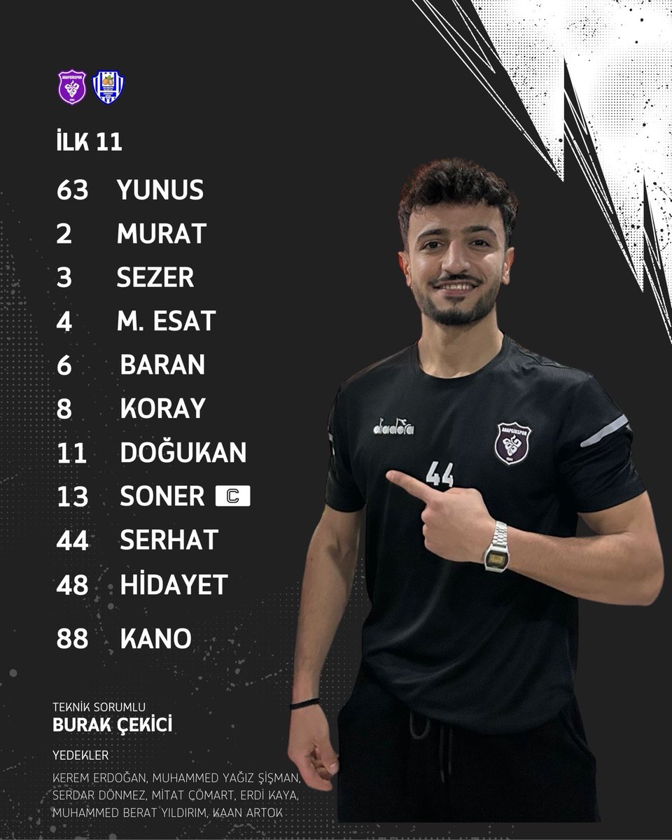 İlk 11’ miz 💜🤍