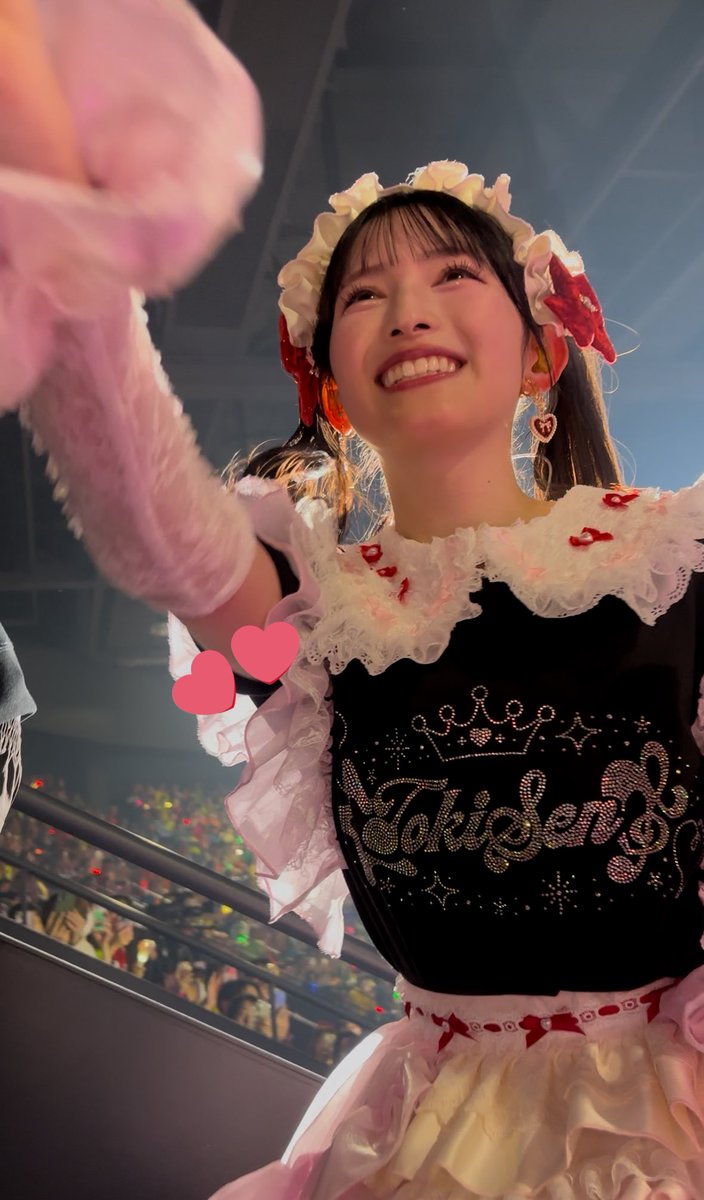 あきちゃんが近くに来てくれました😖💛 #ときクリ2025