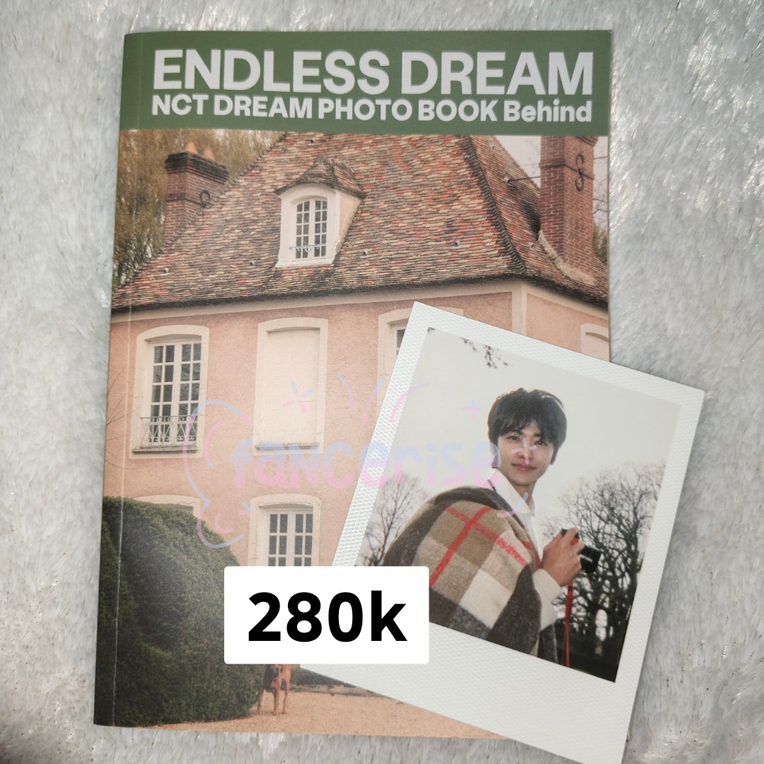 wts endless dream photobook behind unsealed
exc adm, inc pack
Bisa splitpay or fullpay
Dom jateng