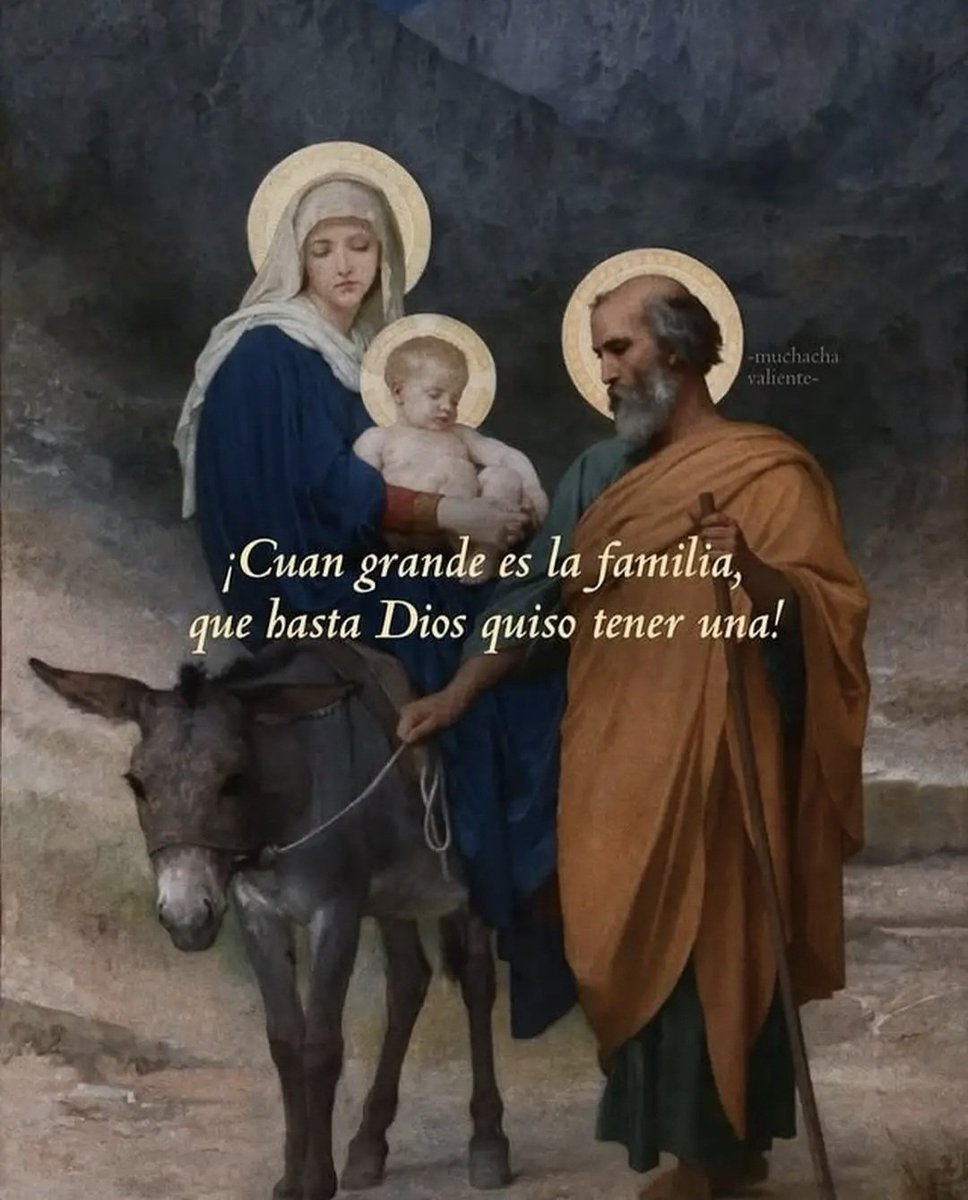 ¡Feliz día de la Sagrada Familia!