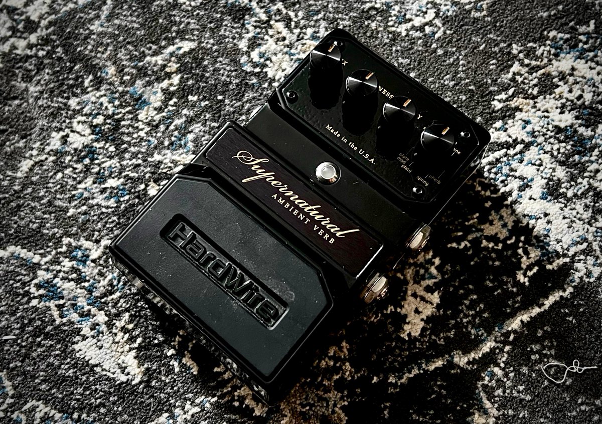 nnliquid's tweet image. my new gear… Hardwire Supernatural USA製
Digitech表記に変わり中国で生産されるようになる前, PGSが米国で限定生産していたHardwire表記の初期個体。Lexicon社製チップ搭載。エグいリバーブが得意。何より見た目が良い。