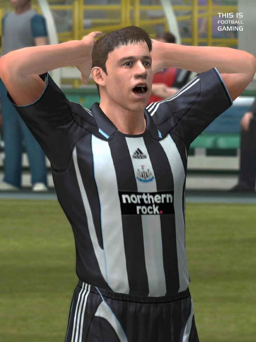 James Milner. Newcastle United. Pro Evolution Soccer 2008 (PS3) ⚽🎮