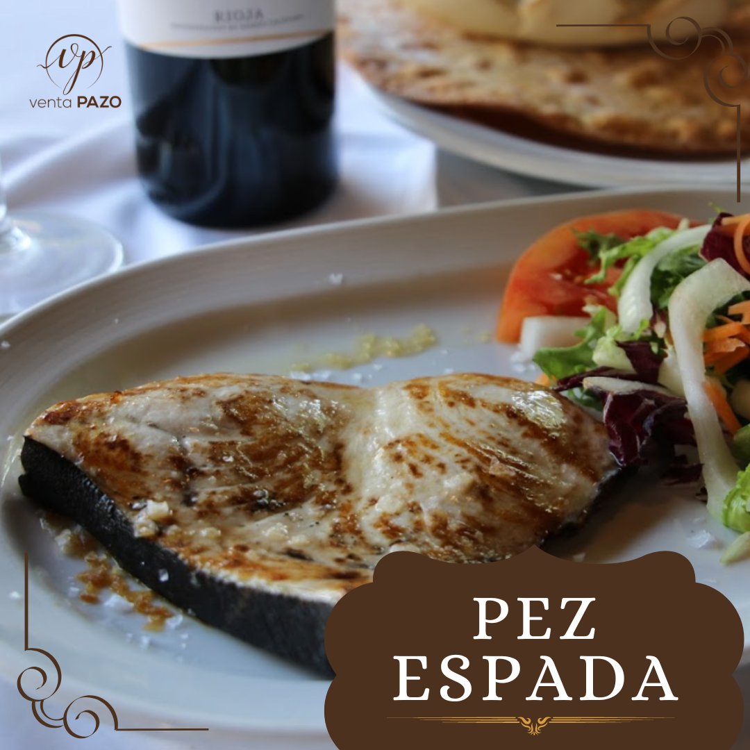Disfruta de un pez espada que te hará agua la boca. 😋 ¡Es ahora o nunca, no te lo pierdas! 🍴

¡Reserva tu mesa! ⬇
🏠 Ctra. Sevilla – Huelva (Sanlúcar la Mayor)
☎ 955 700 110
🌐 restauranteventapazo.es 

#ComerEnSevilla #DeliciaMarina