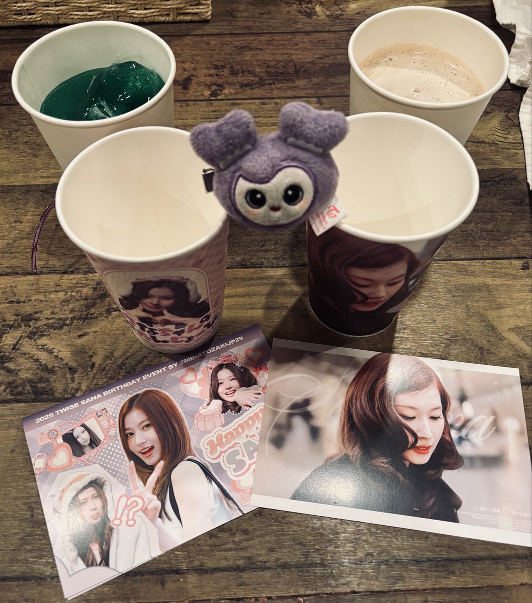 ryoukiri11's tweet photo. 今年もミナちゃん、モモちゃん、そしてサナちゃんのセンイルとお世話になりました。本当に素敵なお店です。
#TWICE #ONCE
#HappySanaDay
#おひるのten https://t.co/QC3Emyh8A7