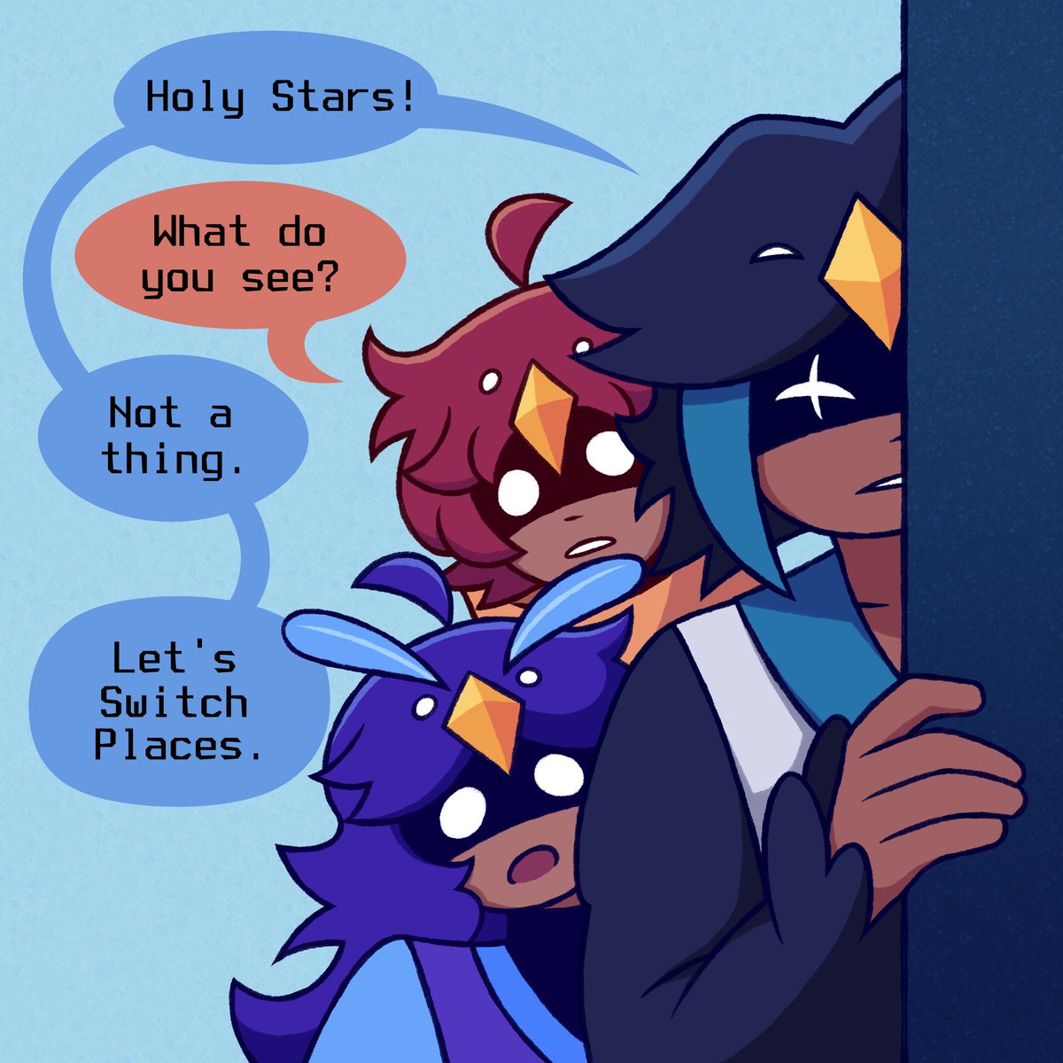 ah 'eye' see...

#OneshotGame