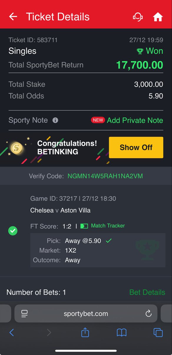 Betinkingcom's tweet image. Betinking.com👑
💥💥✅