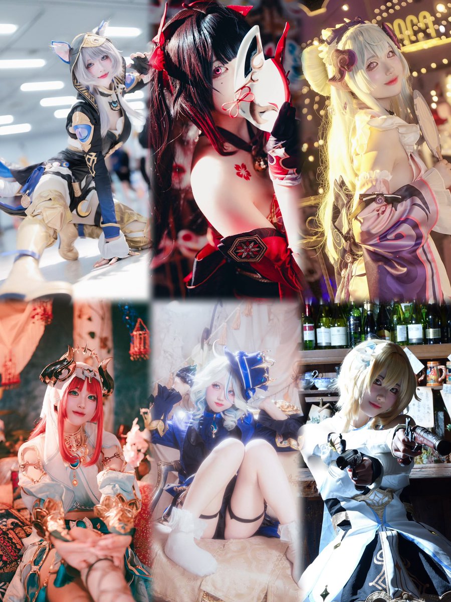 コミケ前に🏷失礼します！

ホヨバ中心にアニメ作品もちょくちょくコスプレしてます！
全反応気になった方お迎え行きます🙌

#コスプレイヤーさんと繋りたい 
#カメラマンさんと繋がりたい