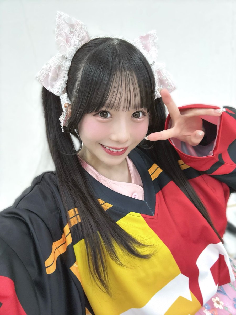 ユニフォーム着た！かわいい🎀♡