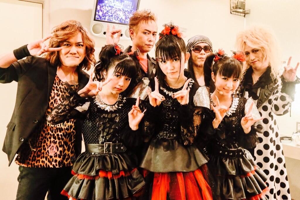 ThisD_BABYMETAL's tweet image. 2014年1月24日，BABYMETALがTSUTAYA O-EASTでツーマン・ライブ「筋肉少女帯／BABYMETAL」に登場。筋肉少女帯と初共演。