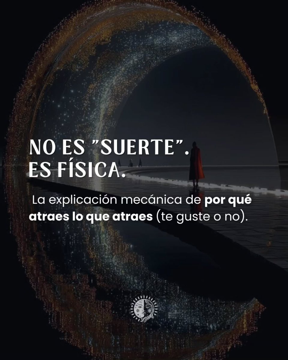El Universo no habla español, habla Frecuencia. 📡⚛️ Mucha gente cree que manifestar es sentarse a IMAGINAR cosas bonitas. 

Si fuera tan fácil, todos tendríamos la vida resuelta. 

👇🧵
