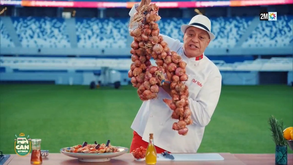 مورانغا ، طبق نباتي أوغندي يقدّمه الشاف Ivan Kilama رفقة الشاف موحا من طنجة في CAN Kitchen 