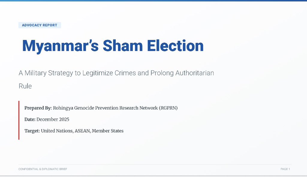 Rohingya Genocide Prevention Research Network tweet media