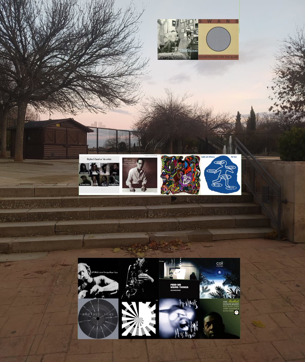 A quien le interese y le llegue, que supongo que pocos, últimas cosas que he estado escuchando sin parar en los últimos momentos de este año. 
El año que viene más. Gracias por todo