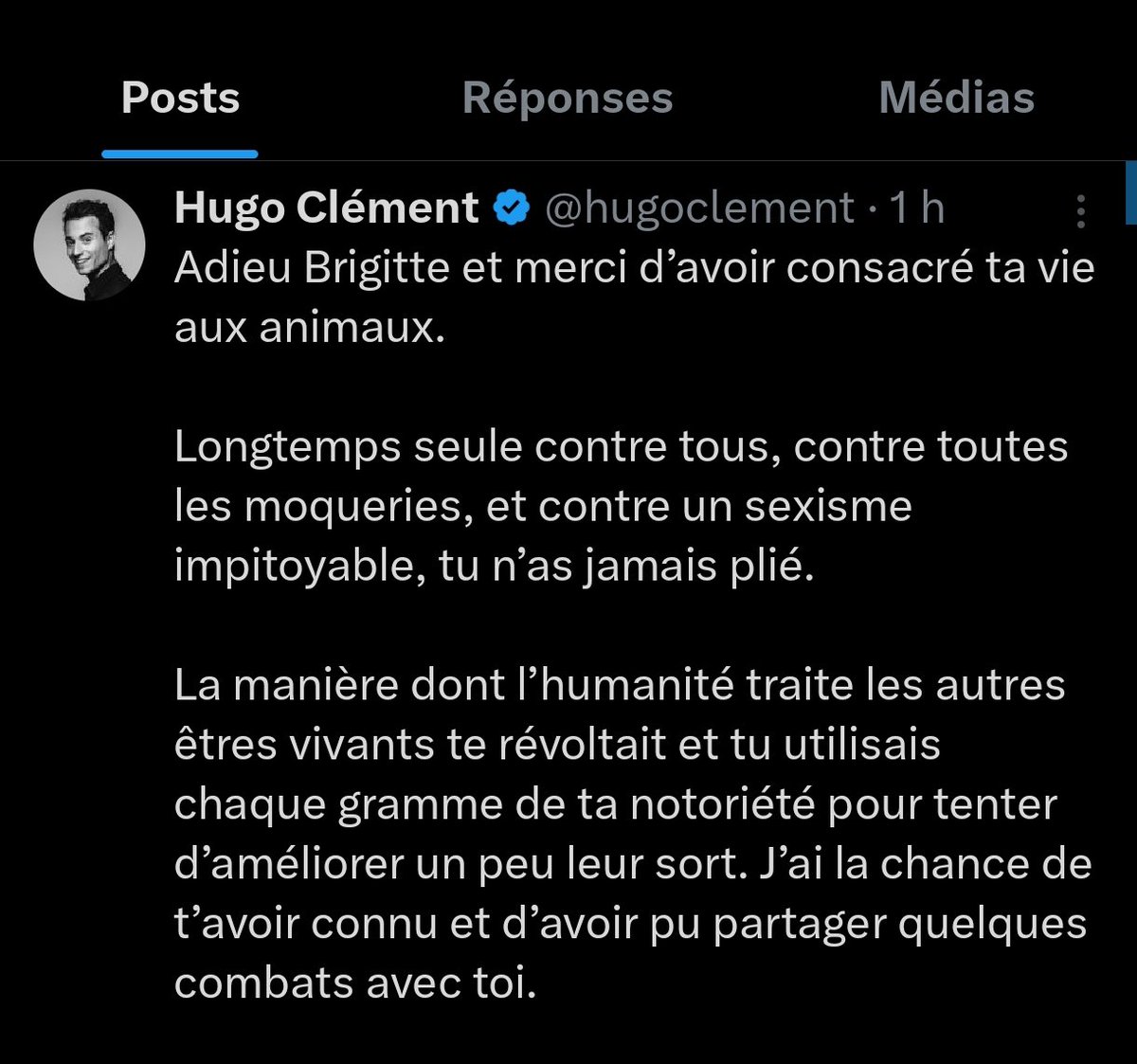 D'extrême-droite et condamnée en justice pour injures raciales mais elle aimait les bébés phoques donc c'est ok.