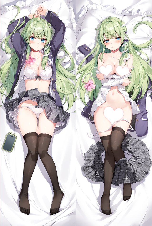 冬コミは久々の早苗さん抱き枕カバー頒布! これでセーラー服、巫女服、ブレザーの3タイプ完了 