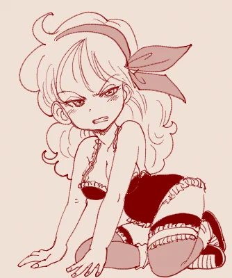 ランチさんめちゃくちゃかわいい リボンとか塗り忘れてるけど、まあええがな