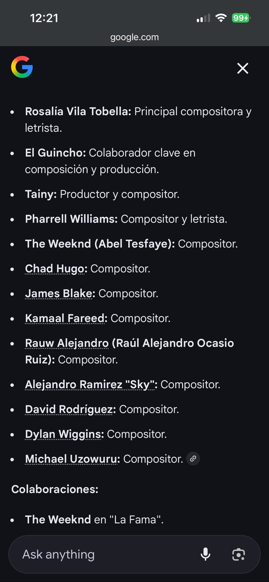 maledettoratto's tweet image. Por eso sale en los créditos como productora ella sola… oh wait… el disco con el que lo peta, El Mal Querer (una obra maestra), lo peta porque es trabajo que le producen Guincho y C Tangana. Motomami, solo tiene un tema en el que ella sea la única figura (a de alfa..)