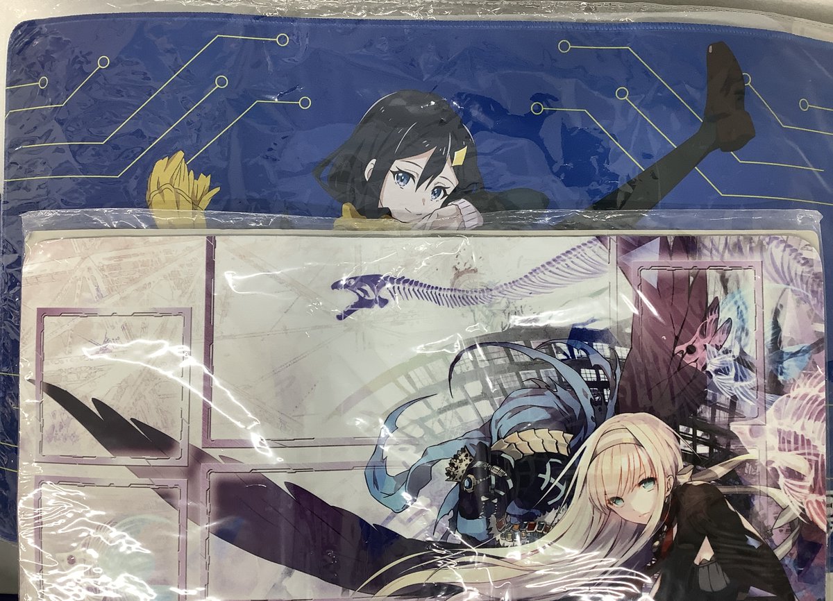 ビルディバイド 晩華桜良 プレイマット Blu-ray全巻セット特典