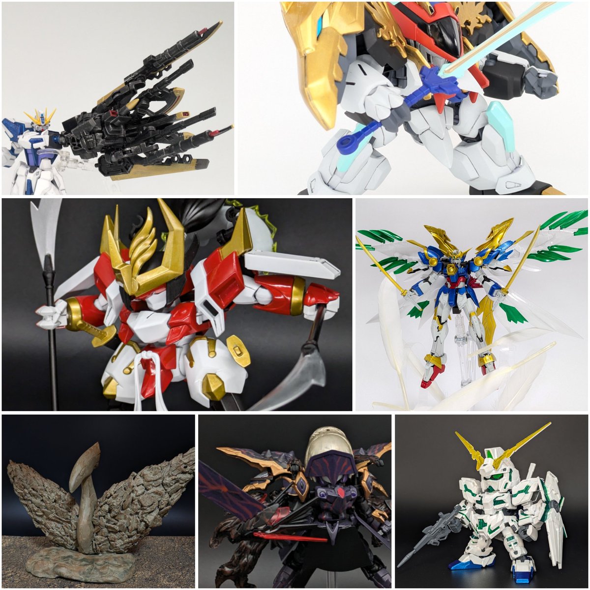 #今年作った模型晒そうぜ
意外と作ってた？！
最近はひとつひとつスキルアップを目指してゆっくり作ることにしているので、来年はペース落ちそうだなあ(笑)