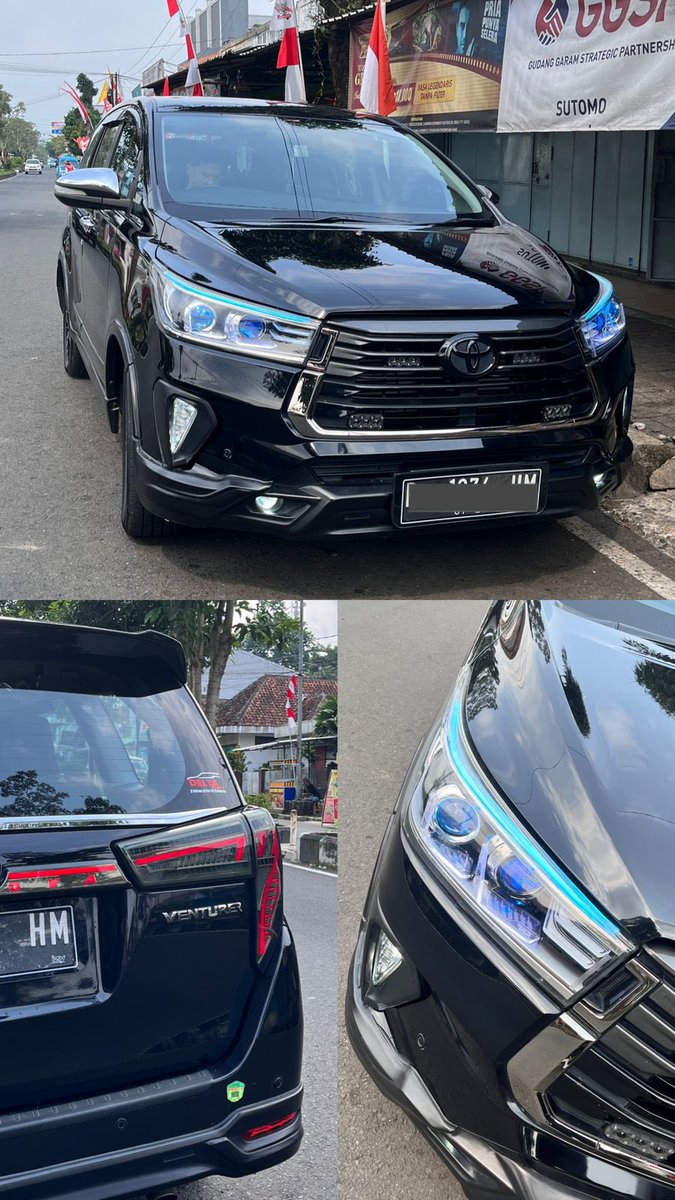 Dijual!!
Innova Q Reborn 2015/2016
Harga 345 nego
Upgrade Venturer facelift 
Pajak on
Plat R
Km 132rb
Ban baru semua
Paddle shift
cruise control
Interior ori
Foglamp beebot
Slim frame vahid
Stoplamp Triple 7
Mini laser 2 set
Buku service/manual ada 
Kunci cadangn ada
📍Purwokerto