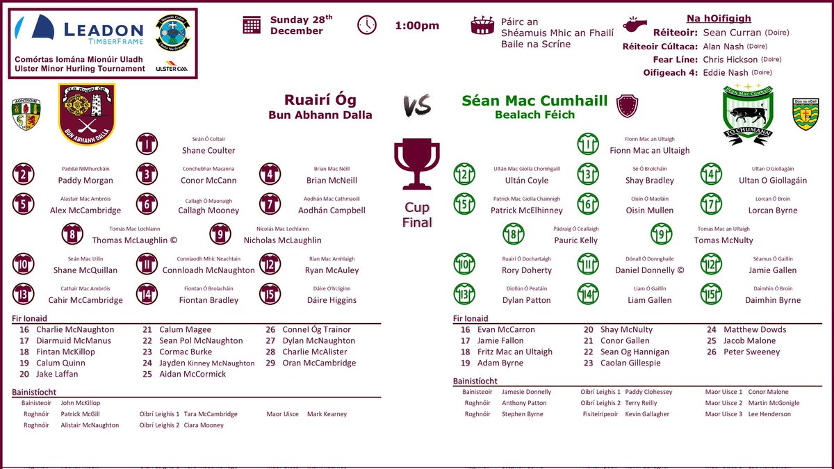 Ballinascreen GAC tweet media