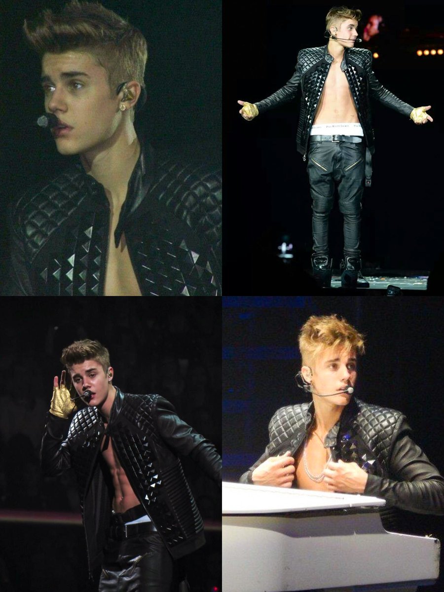biebsdevotions's tweet photo. This look at the believe tour was iconic and perfect https://t.co/hSnxnr9yV5