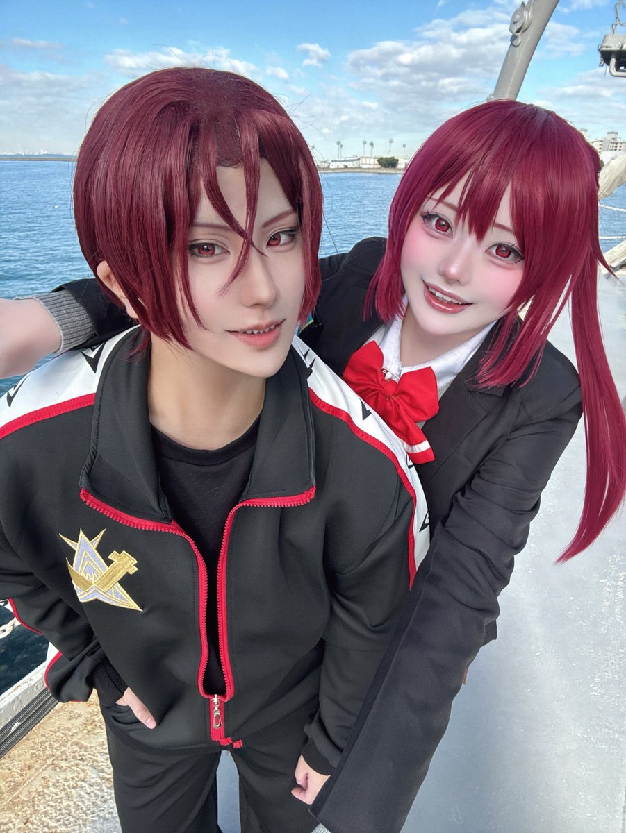 cos 🆓 

松岡兄妹でぱしゃり📸