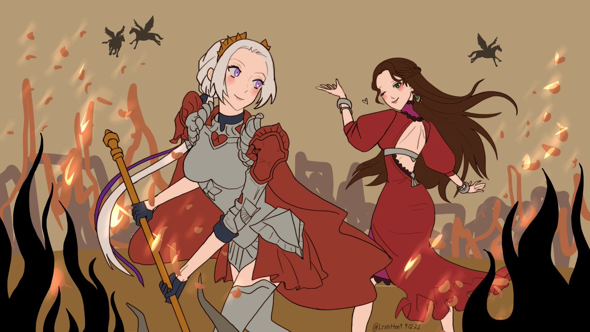 Litten9art's tweet photo. fe3hopes edelthea エデドロ https://t.co/taIHwLV8pe