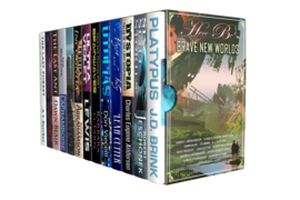 libraryoferana's tweet image. Dark magic, terrifying tech, greed, ravaged environments, rare courage and grim hope in lost cities and fallen worlds. Brave new worlds or last best hopes -- Dare you glimpse the future? #Bundle #BraveNewWorlds #HereBeSeries #Scifi #Dystopian books2read.com/HereBeBraveNew…