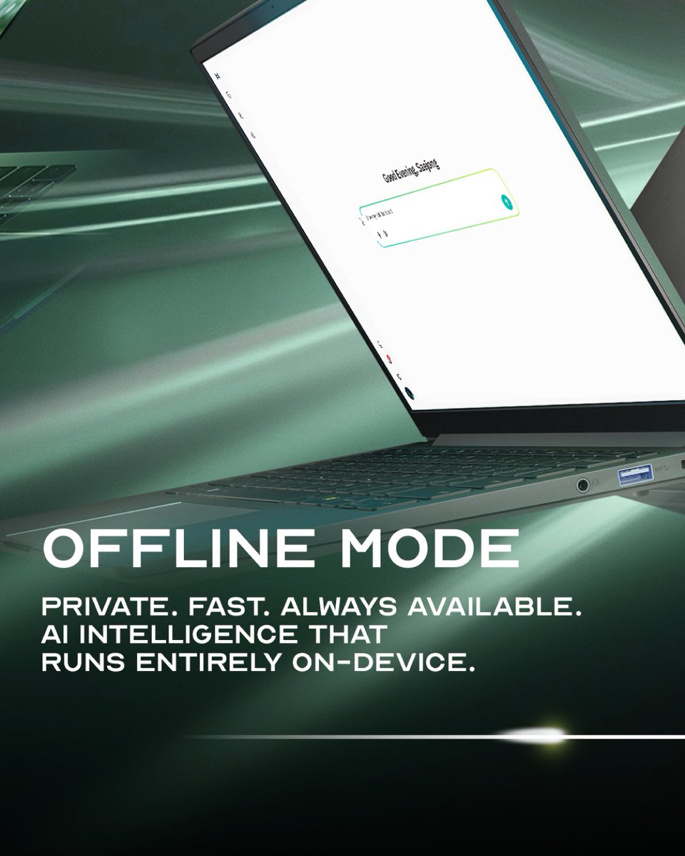 HUMAIN's tweet photo. Some moments demand privacy.
Others demand depth.

HUMAIN Horizon Pro knows the difference, and adapts accordingly.
Intelligence that meets you where you are.

Learn more: https://t.co/JtZP2rIPP2
#HUMAINAI #TheEndOfLimits https://t.co/8weEEUaBLi