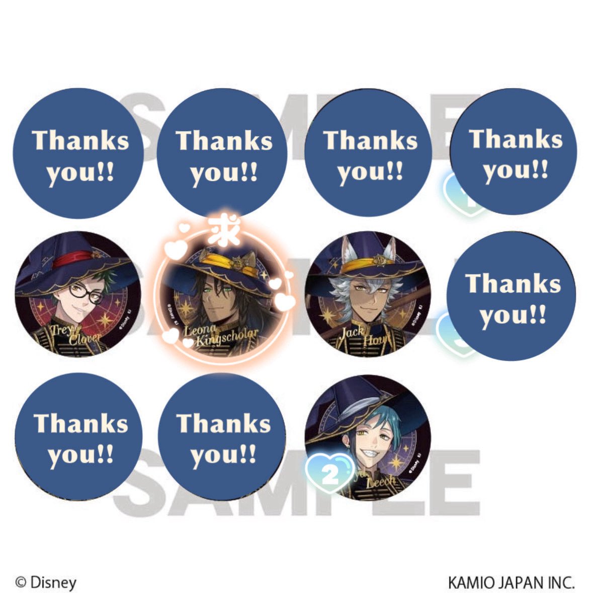 ツイステ 交換 譲渡 ブルームバースデー ブルーム 箔押し 缶バッジ 5BOX予約済み

譲:トレイ ジャック⭐︎フロイド(数字記載無しは5)

求:レオナor定価+送料
譲渡の場合⭐︎は他から同数お迎えください

お取引きは郵送にて
譲渡対応はゆうちょ又はPayPay