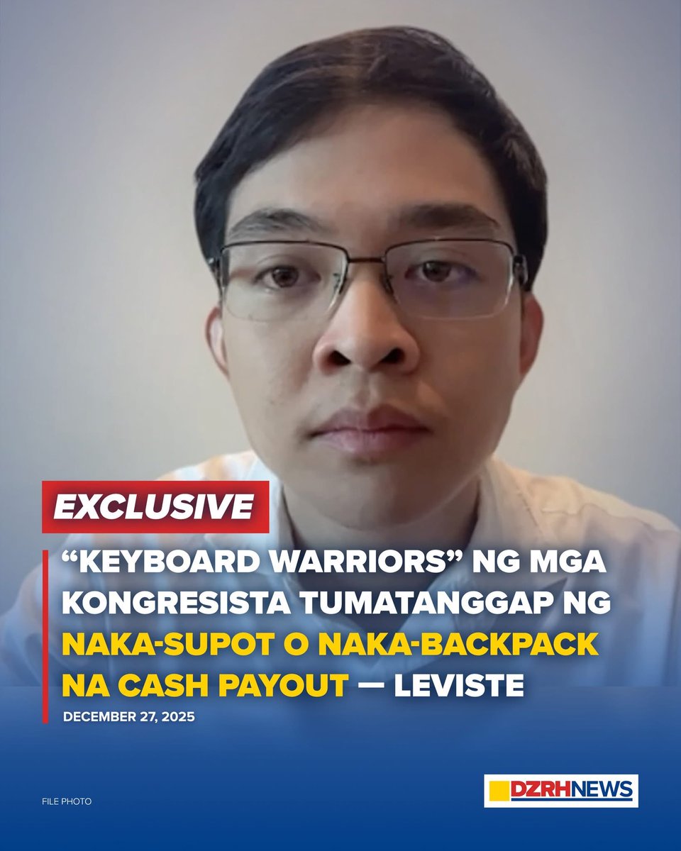 Kaya pala galit na galit ang mga loyalista at mga kakampink kay Cong. Leviste. Bayad pala!