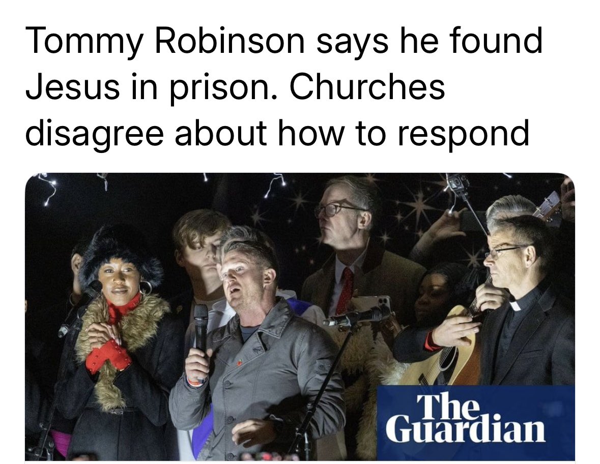 What was Jesus in for?  👀