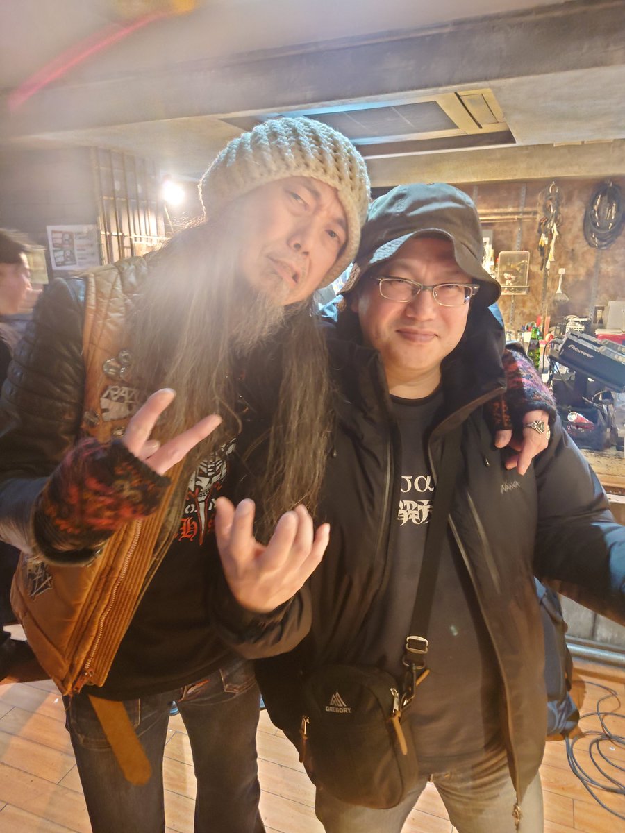 旧友同士。根岸さんと石浦さん。