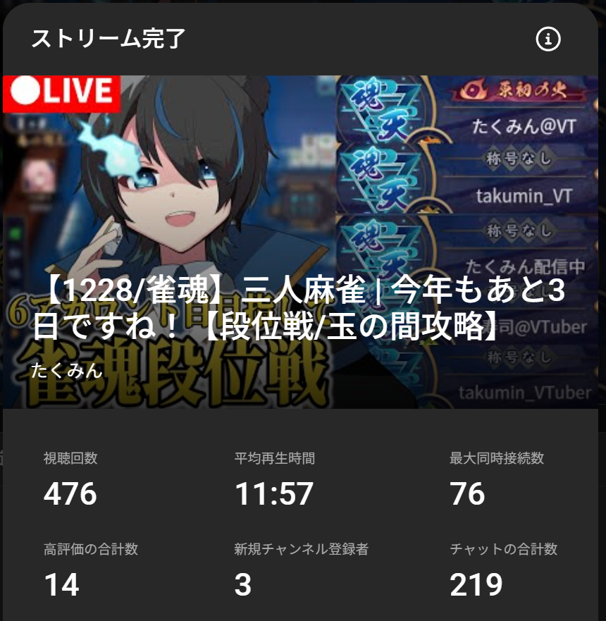 たくみん/VTuber/魂天解説/ジャンナビ公認 (@taku_feel) / Posts / X