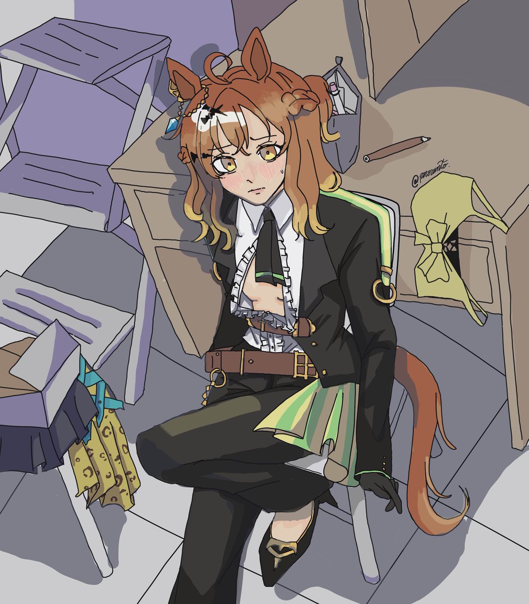 pokke in fuji clothes #umamusume