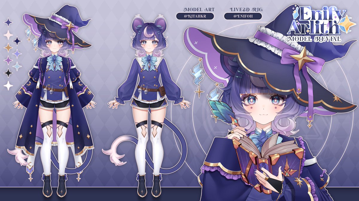 Enify Arlith 🌗🔮 DEBUT APR 4 2026 tweet media