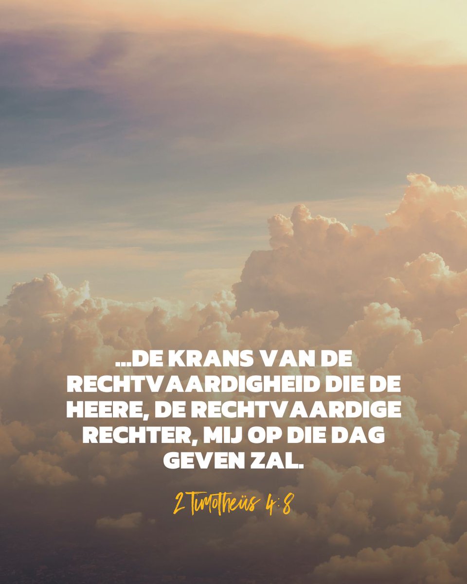 Paulus schreef zijn laatste brief vanuit de gevangenis, met zijn executie in zicht. Hij keek terug op zijn leven, maar vooral vooruit: naar de dag dat Jezus zal verschijnen. Niet het oordeel van mensen, maar de komst van Christus gaf hem hoop en zekerheid.💜