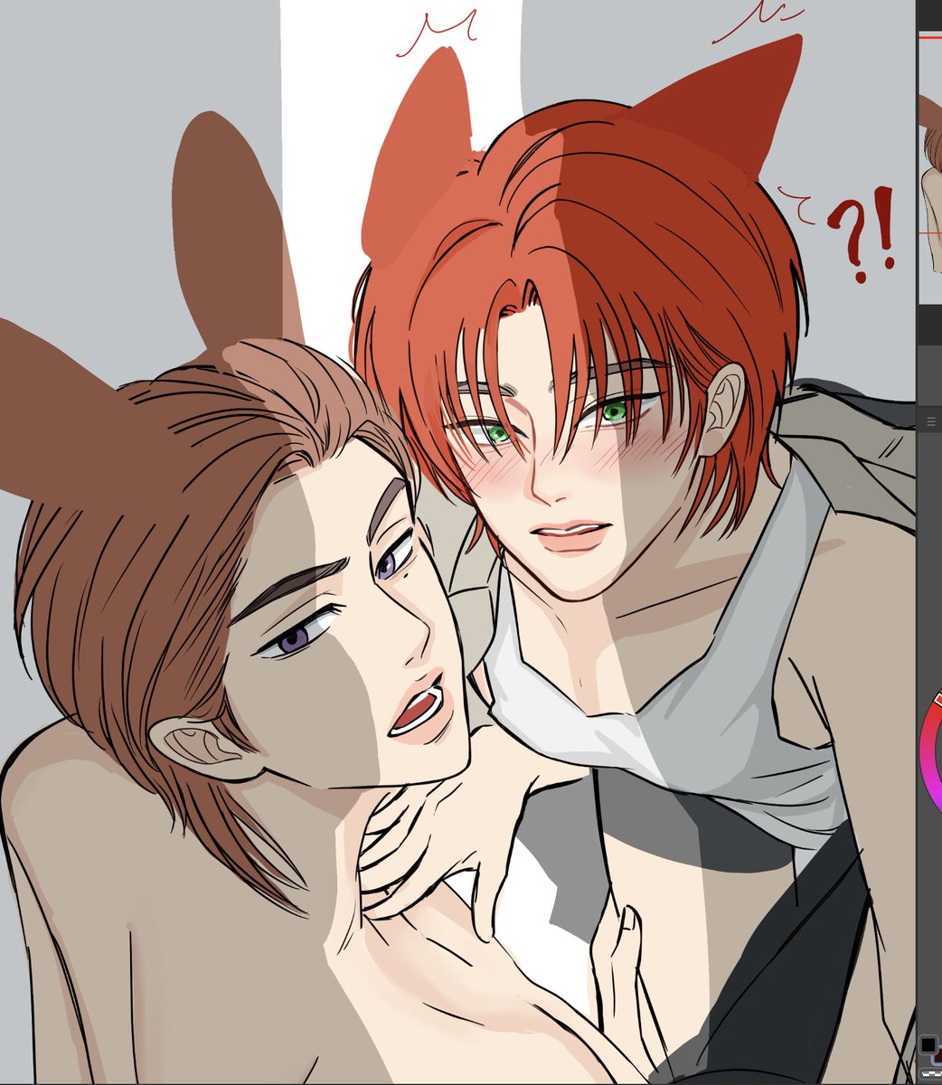 nuanorthtt's tweet image. Hyunin🐰🦊